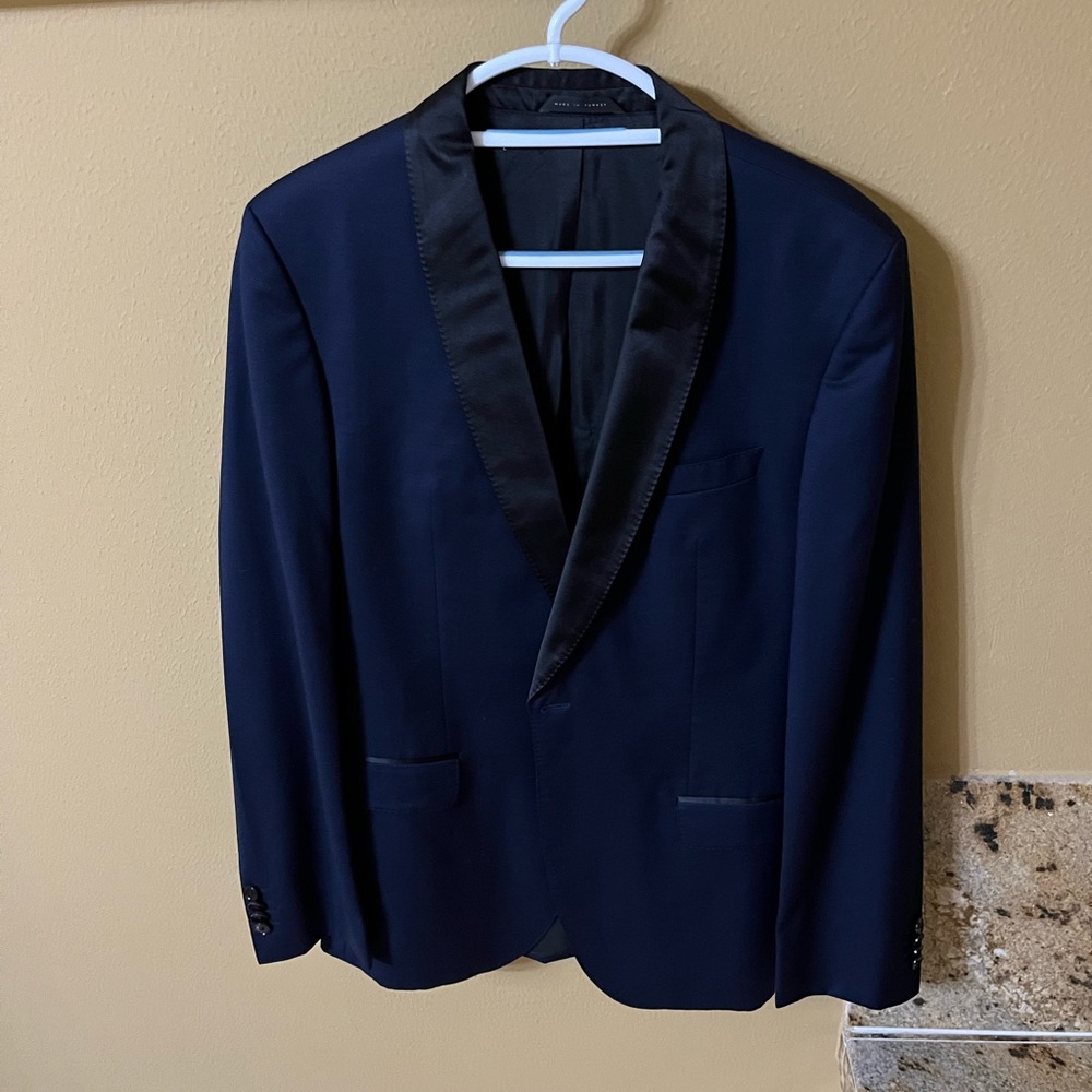 Boss tux blue and black with pants